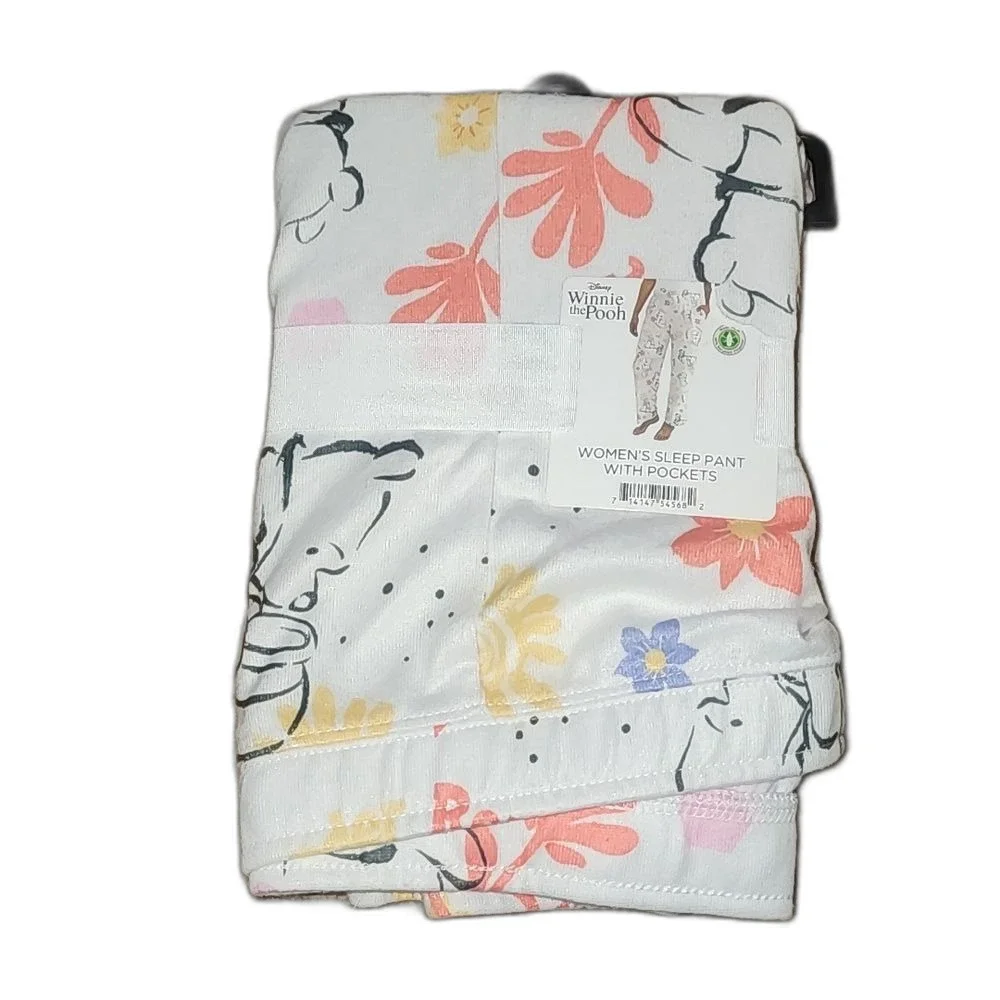 Winnie the Pooh Women’s Print Sleep Pants, Size 3x - Picture 8 of 10